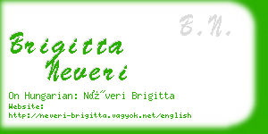brigitta neveri business card